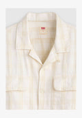 Levi's® BOXY UTILITY CAMPSHIRT ATKINS PLAID EGRE - Shirt - atkins plaid egret - neutrals