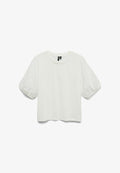 Vero Moda VMJANNI - Print T-shirt - snow white
