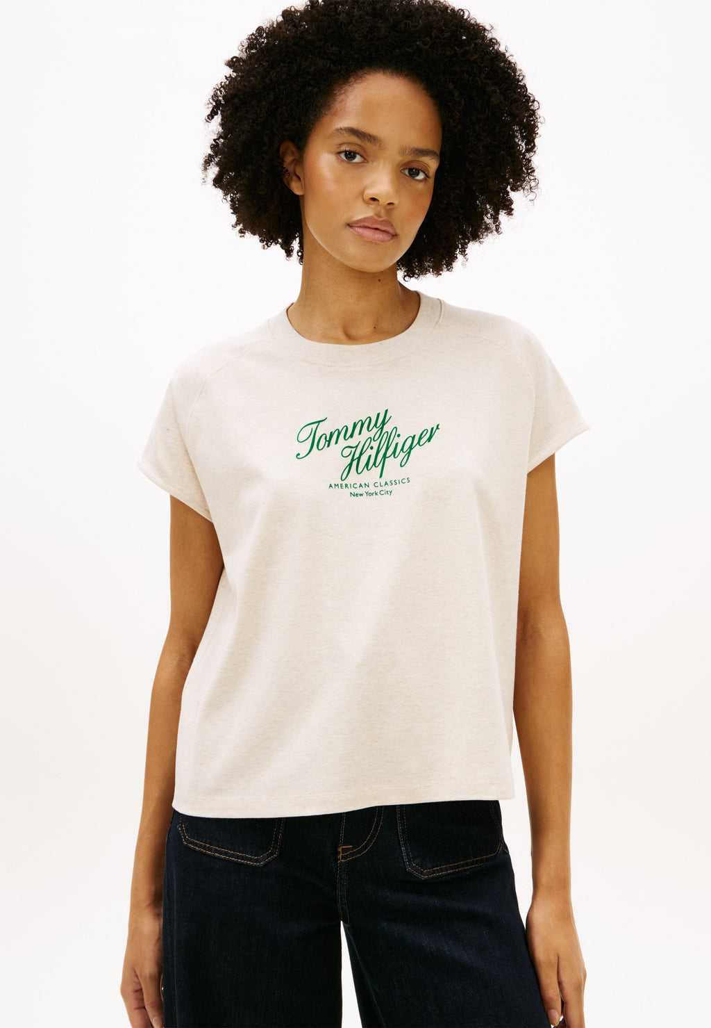 LOGO CAP SLEEVE RELAXED T-SHIRT Media 3