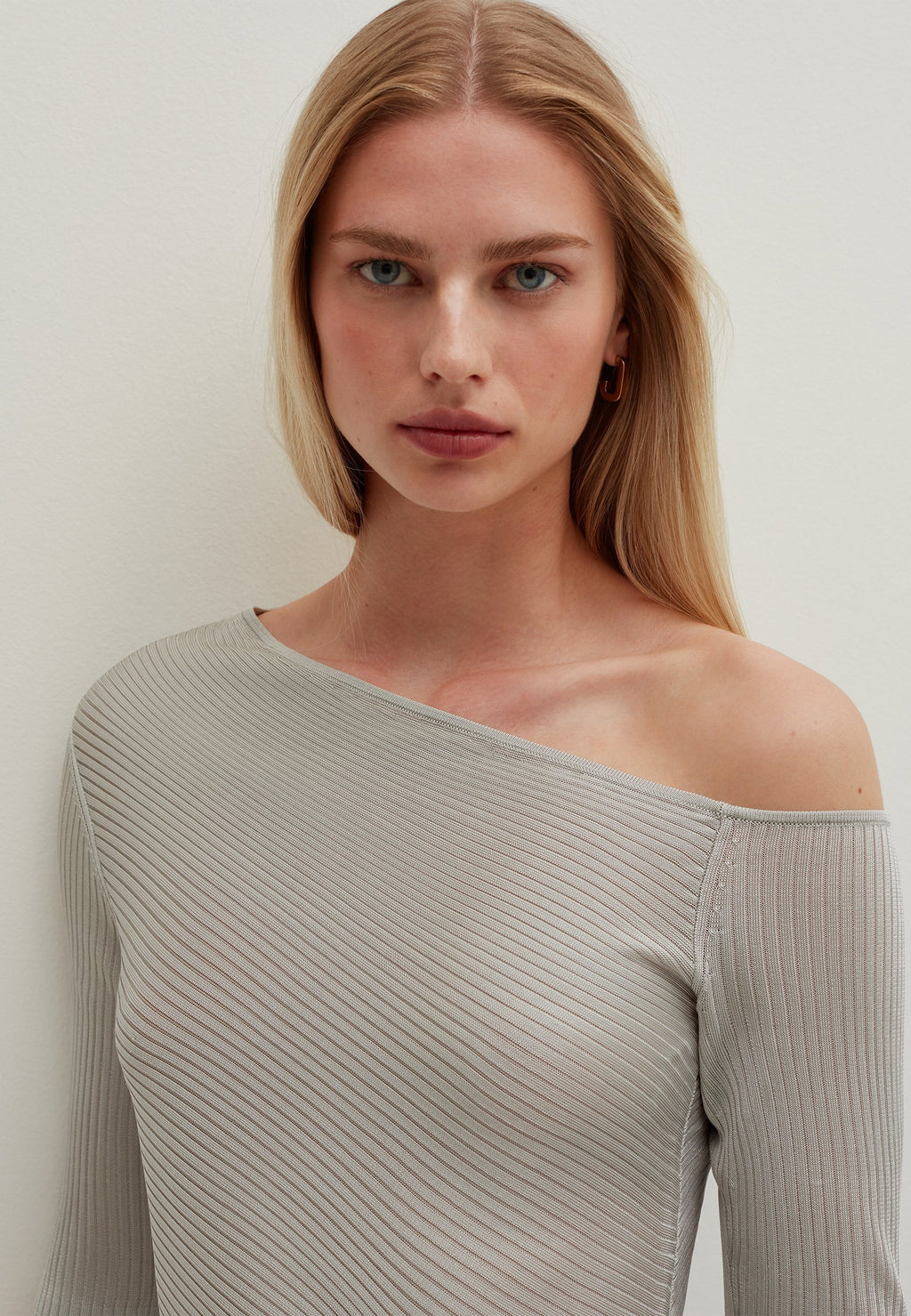 Stefanel  WITH ASYMMETRIC NECKLINE