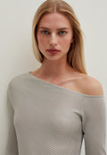 Stefanel  WITH ASYMMETRIC NECKLINE