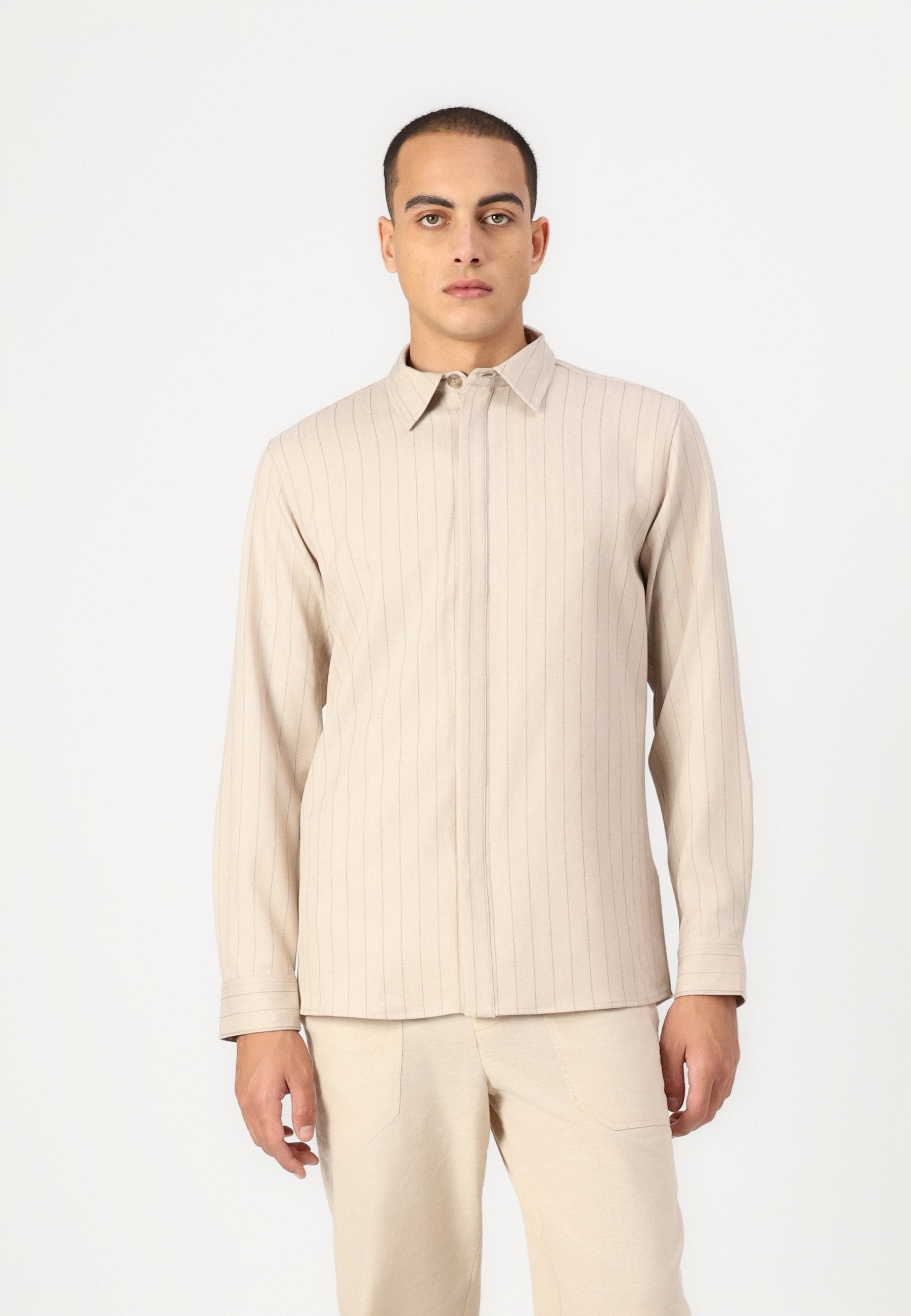 Bruuns Bazaar APRICOT BRENT SHIRT
