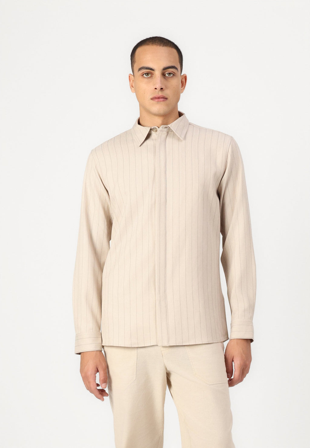 Bruuns Bazaar APRICOT BRENT SHIRT