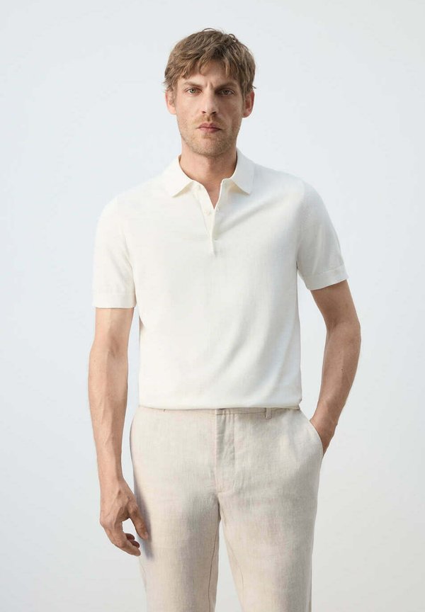 Mango ADULT - Polo shirt - off white