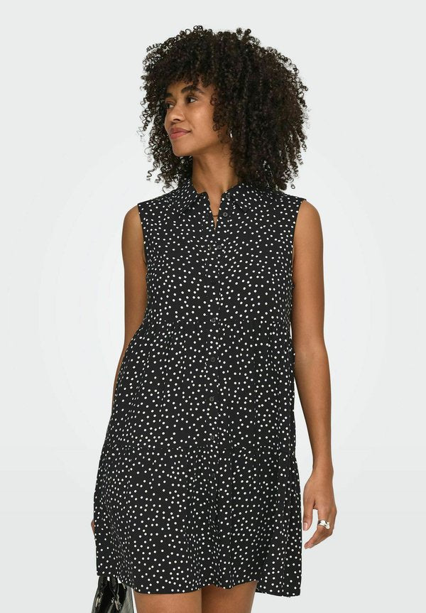 ONLY ONLTHEA Short - Shirt dress - black