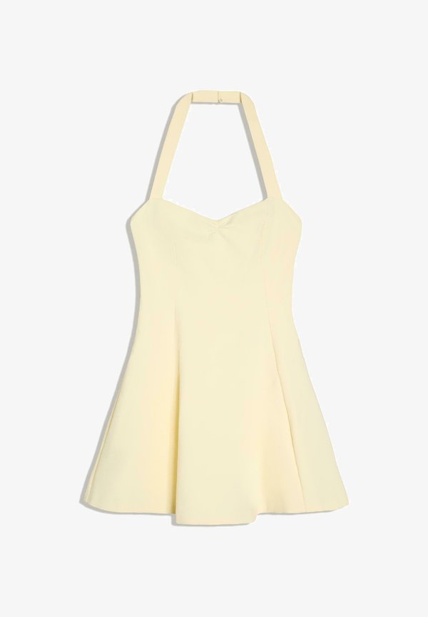 Bershka DRESS - Day dress - yellow