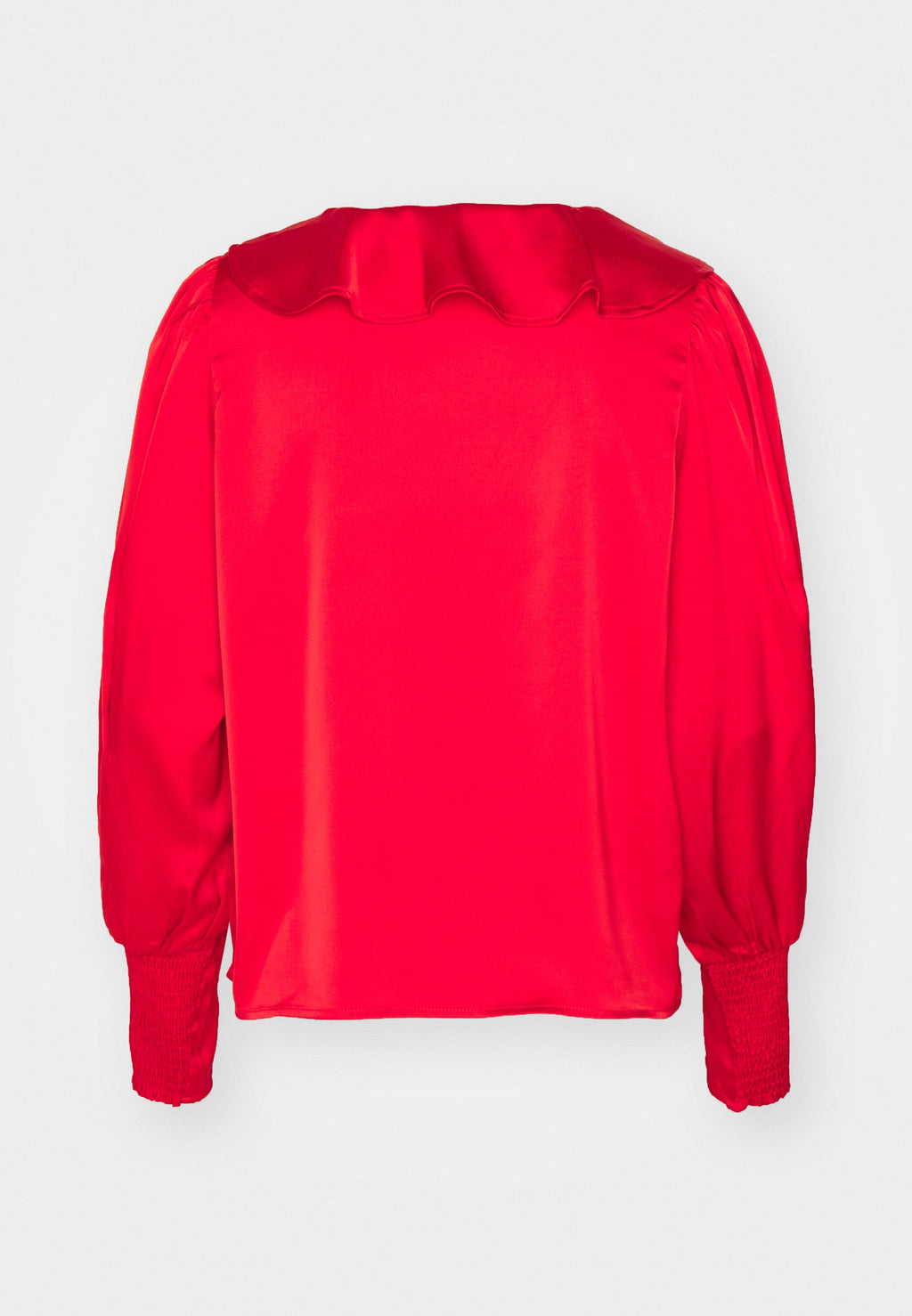 VILA VIMURA V NECK FLOUNCE