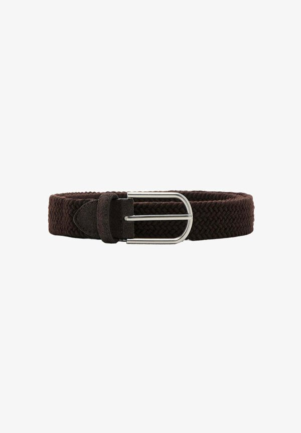Mango ADULT - Braided belt - braun