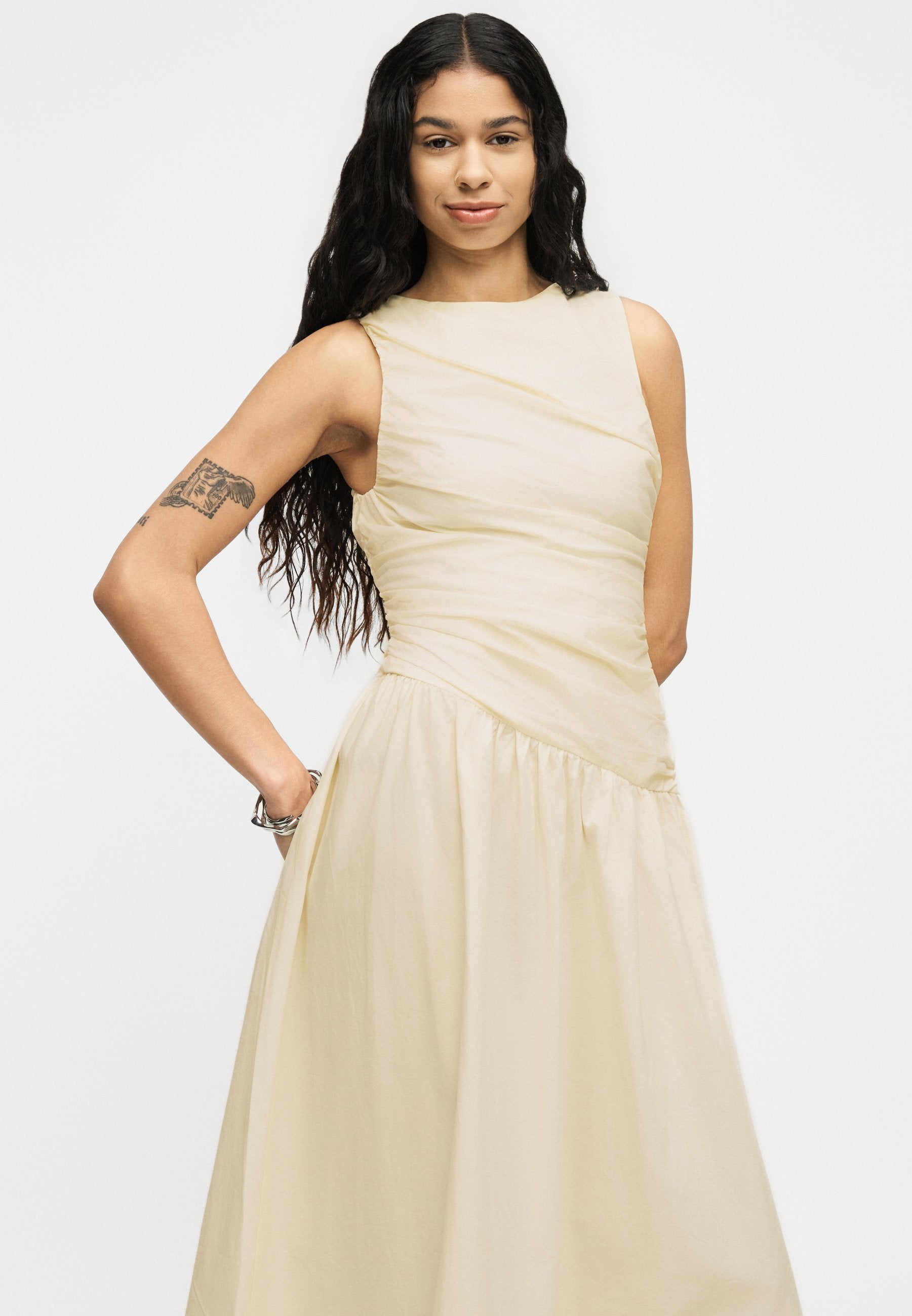 Topshop RUCHED DRESS