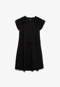 Vero Moda VMLINE SS SHORT DRESS WVN NOOS - Day dress - black