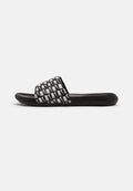 Nike Sportswear VICTORI ONE SLIDE - Pool slides - black/white