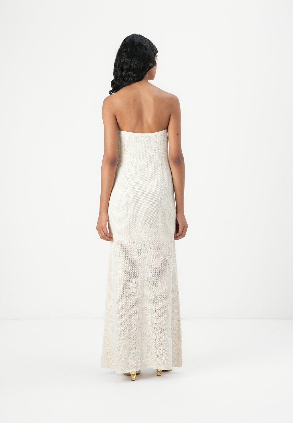Abercrombie & Fitch STRAPLESS MAXI DRESS