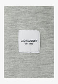 Jack & Jones JJEBASIC CREW NECK - Sweatshirt - light grey melange