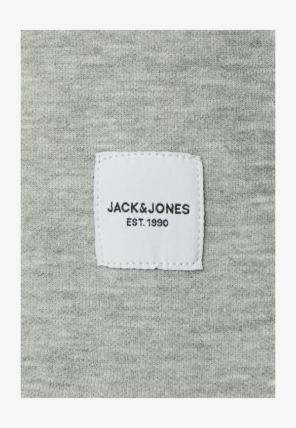 Jack & Jones JJEBASIC CREW NECK - Sweatshirt - light grey melange