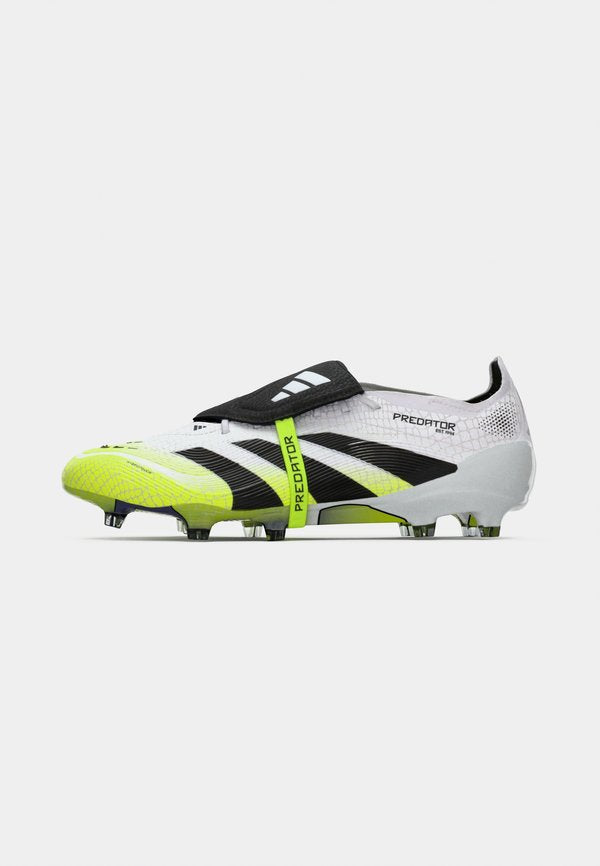 adidas Performance PREDATOR ELITE FOLD-OVER TONGUE FIRM GROUND FOOTBALL BOOTS - Firm-ground football boots - footwear  whitecore black lucid lemon
