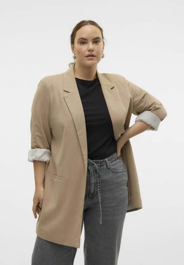 Vero Moda Curve VMCHARUKI - Blazer - silver mink
