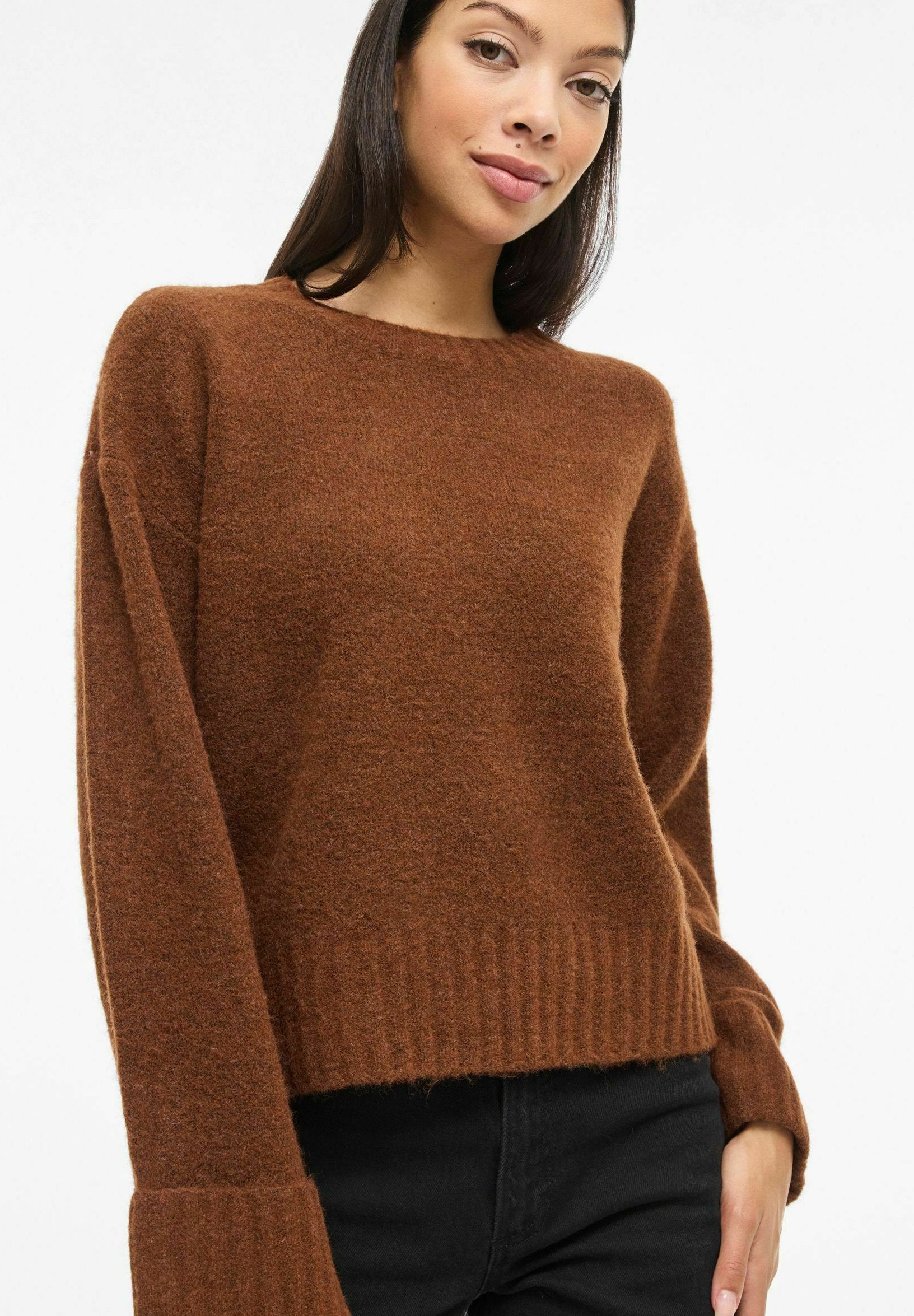 VILA Knitted VILUNA Round neck
