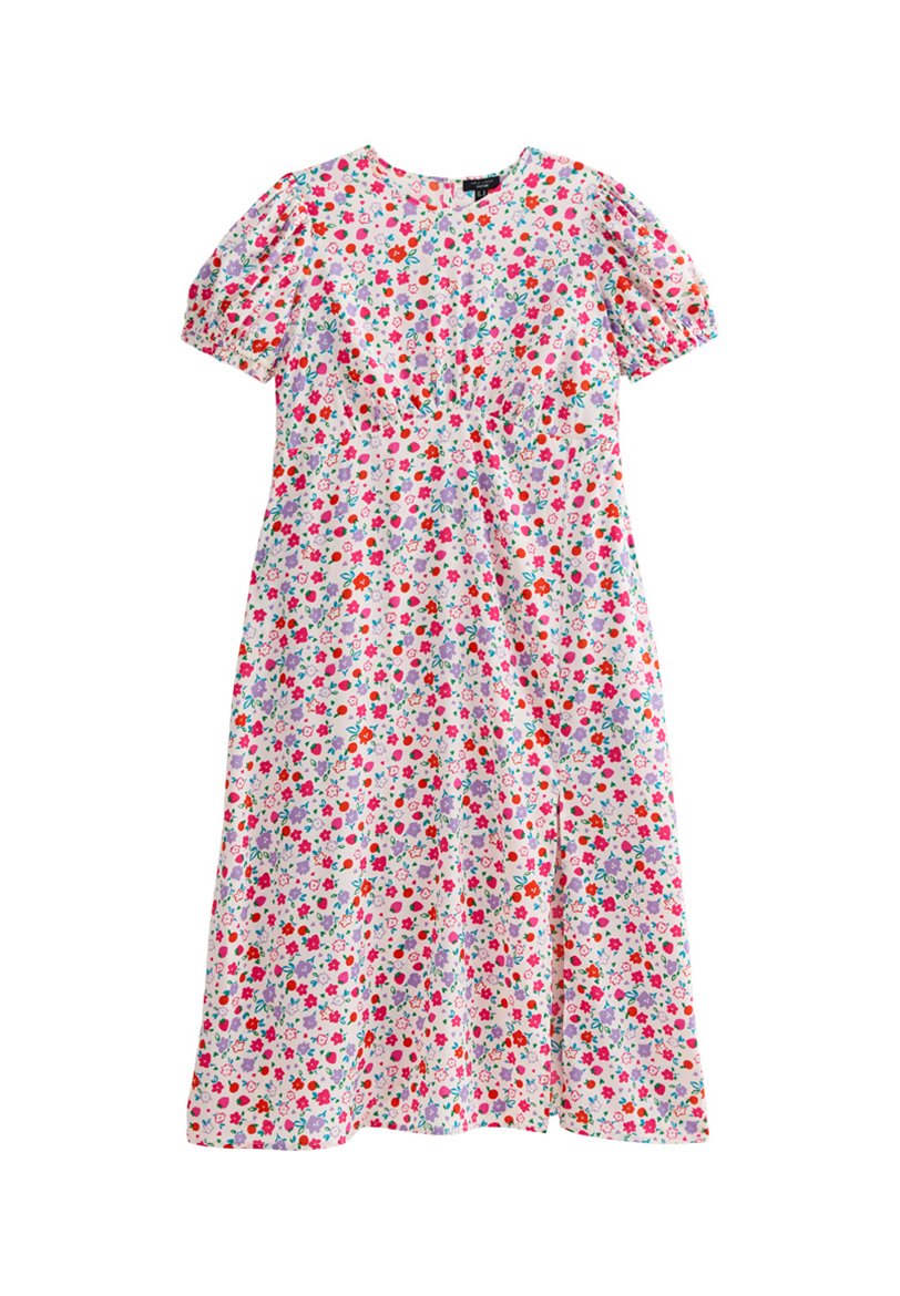 New Look Curves CURVES FLORAL PRINT MIDI