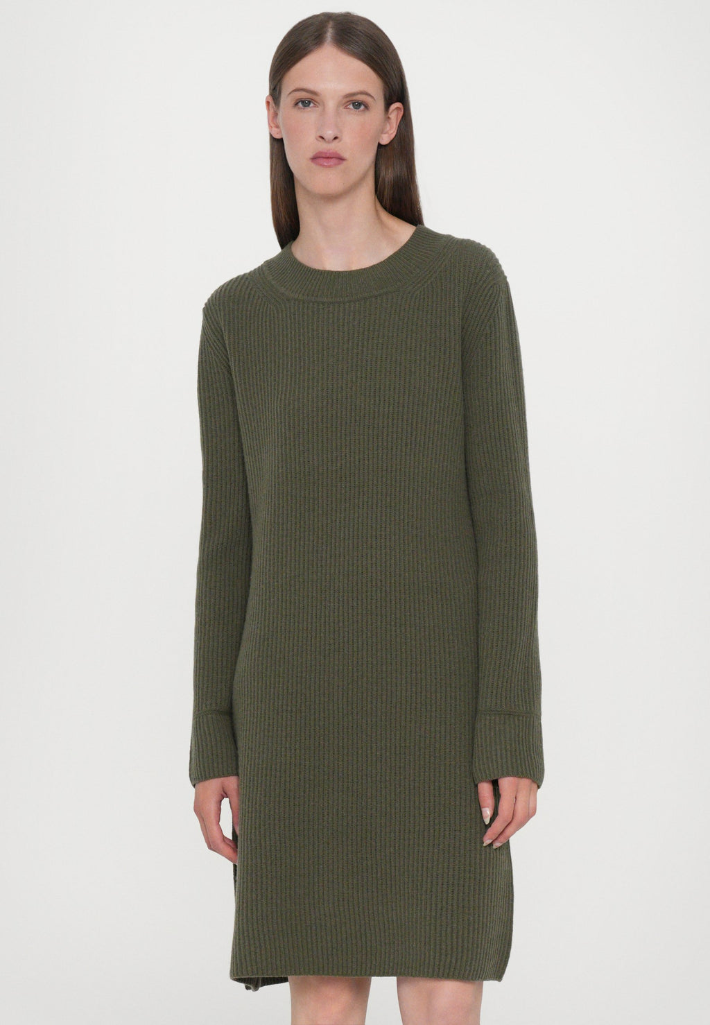 CLOSED CREW NECK DRESS LONG SLEEVE