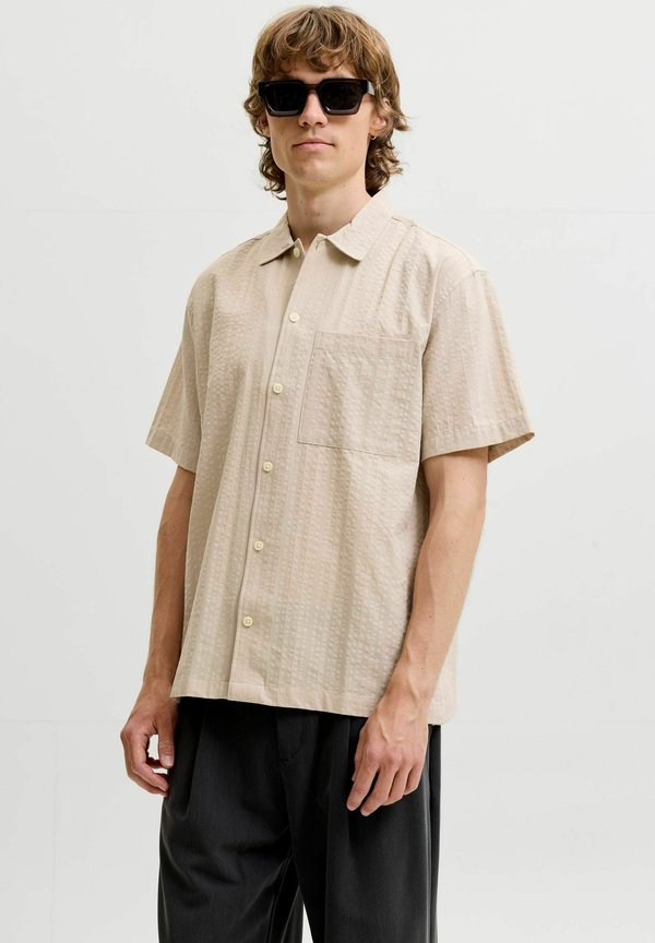 Jack & Jones SHIRT RELAXED FIT SHIRT - Shirt - silver lining