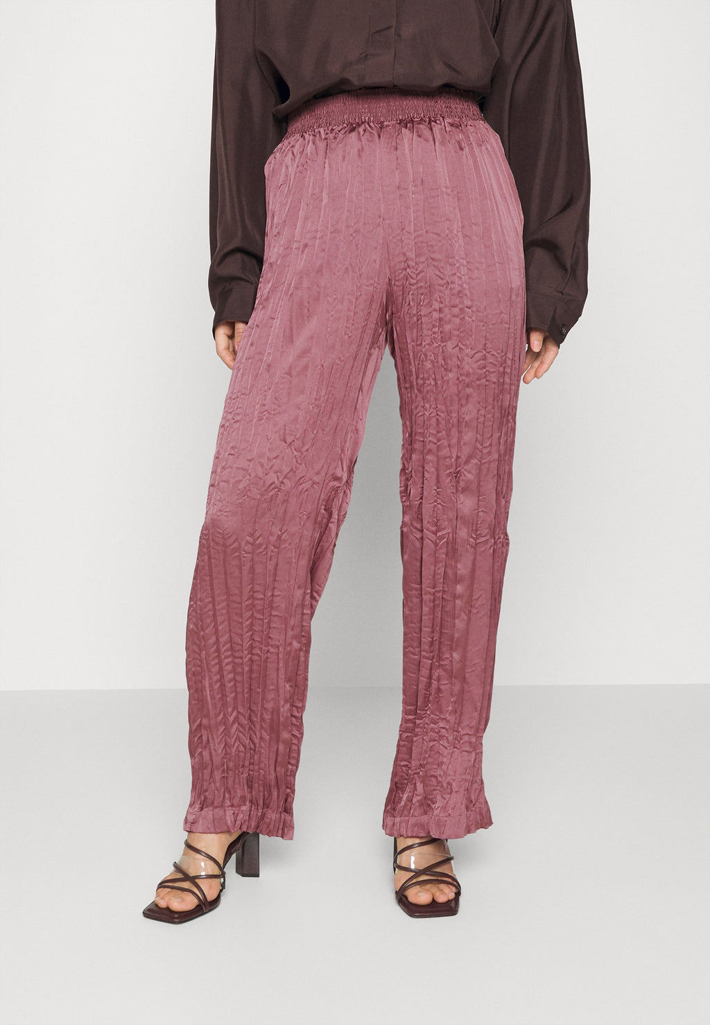 Gina Tricot Petite EBONY TROUSERS