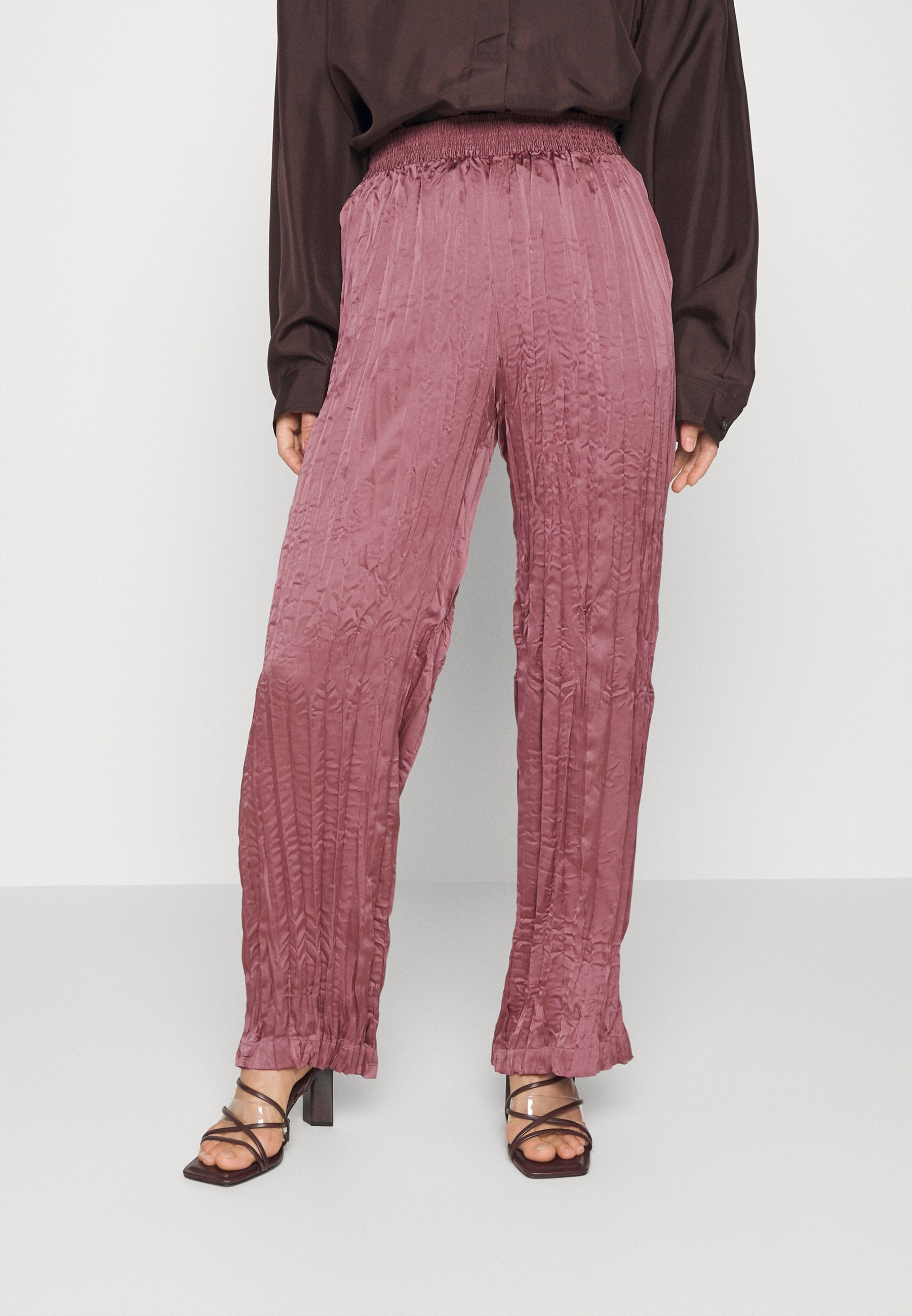 Gina Tricot Petite EBONY TROUSERS