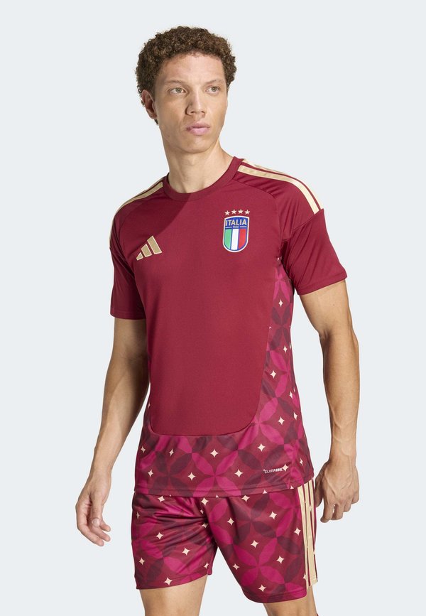 adidas Performance ITALY 26 HOME GOALKEEPER - Football jersey - team coll burgundy