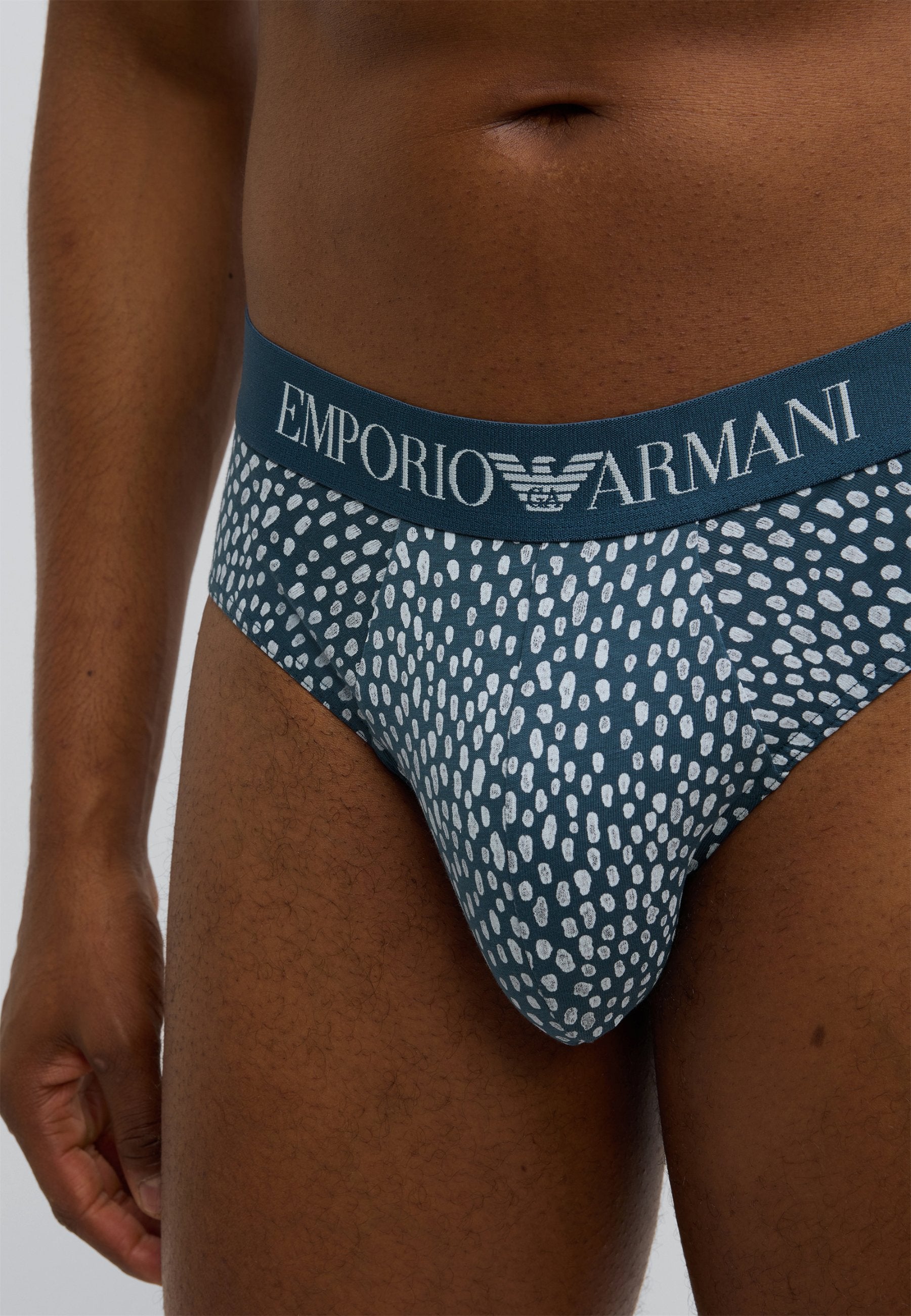 Emporio Armani PATTERN MIX PARTE BASSA BRIEFS 2 PACK