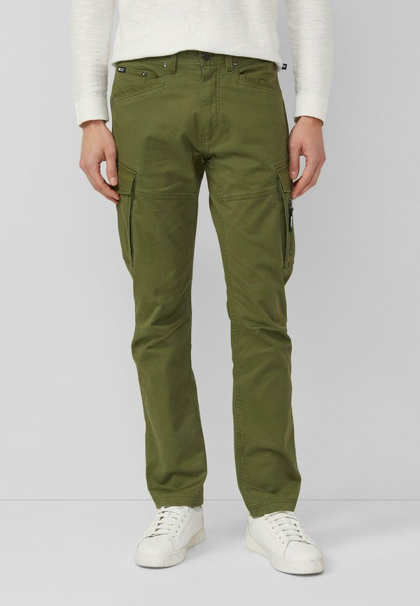 s.Oliver Cargo trousers - olivgrün