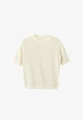 Mango Basic T-shirt - off-white