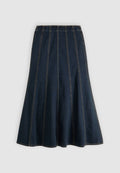 Levi's® SEAMED FLARE SKIRT - Denim skirt - high vibration clean