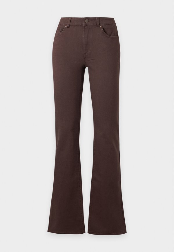 ONLY ONLBLUSH MID FLARED COLOUR PANT PNT NOOS - Flared Jeans - black coffee