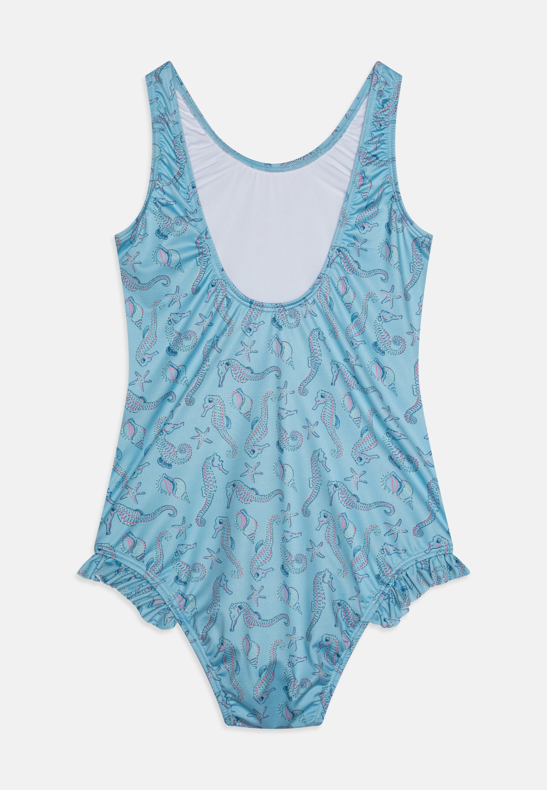 The New Society SWIMSUIT GIRL SEAHORSES PRINT