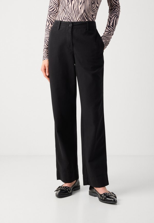 Marc O'Polo PANTS LANDE LONG MODERATE WIDE LEG FRENCH POCKETS ZIP FLY