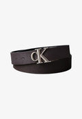 Calvin Klein Belt - black/dark brown/silver-coloured