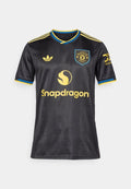 adidas Originals MANCHESTER UNITED 25/26 THIRD JERSEY AUTHENTIC - Football jersey - black