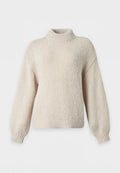 Vero Moda VMMAYBE HIGH NECK PULLOVER - Jumper - oatmeal