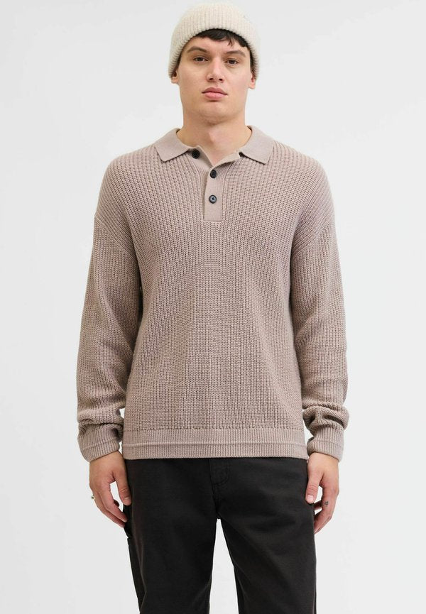 Jack & Jones Knitted Plain Knitted - Long sleeved top - atmosphere