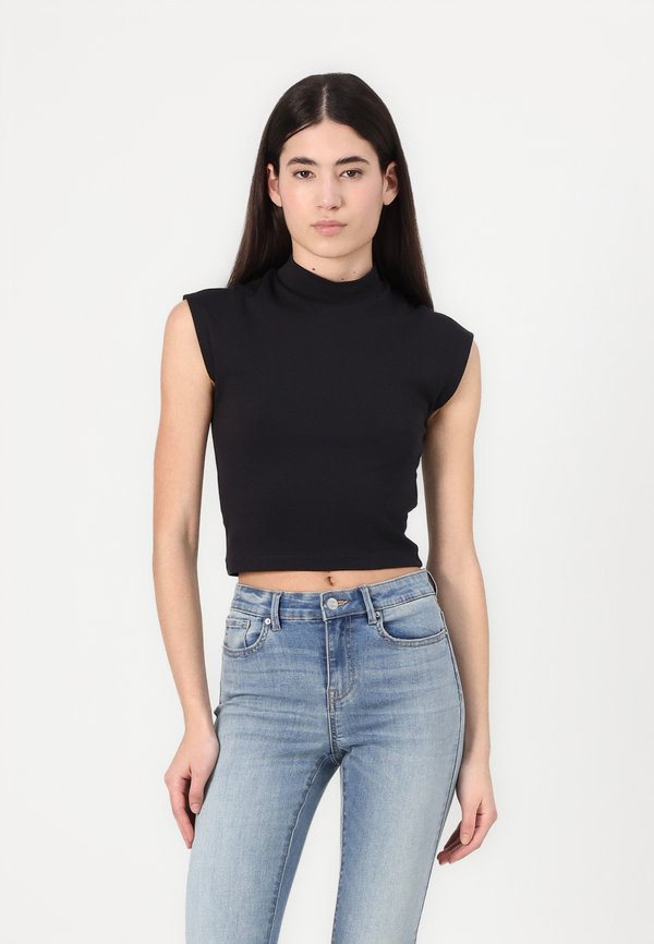Vero Moda VMKANDI CAP SLEEVE - Top - black