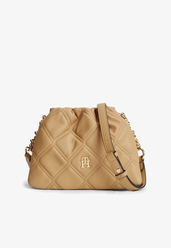 Tommy Hilfiger FEMININE MINI - Cross body bag - classic khaki