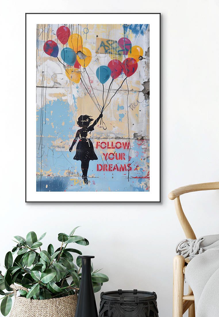 Orange Wallz Dream Balloons