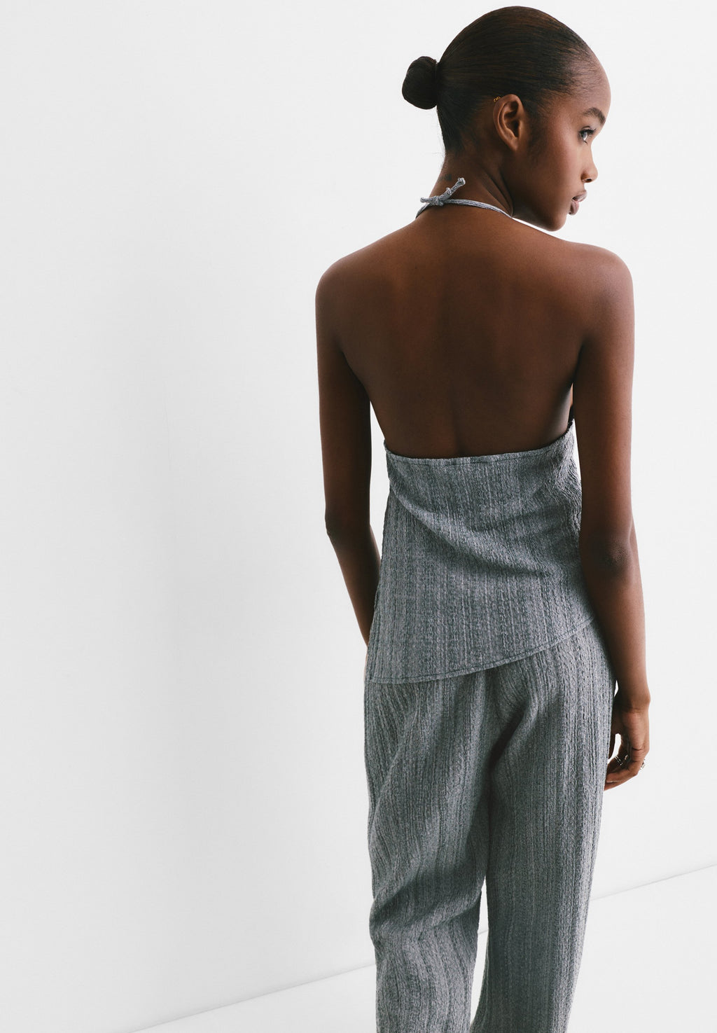 PULL&BEAR CREPE ASYMMETRIC