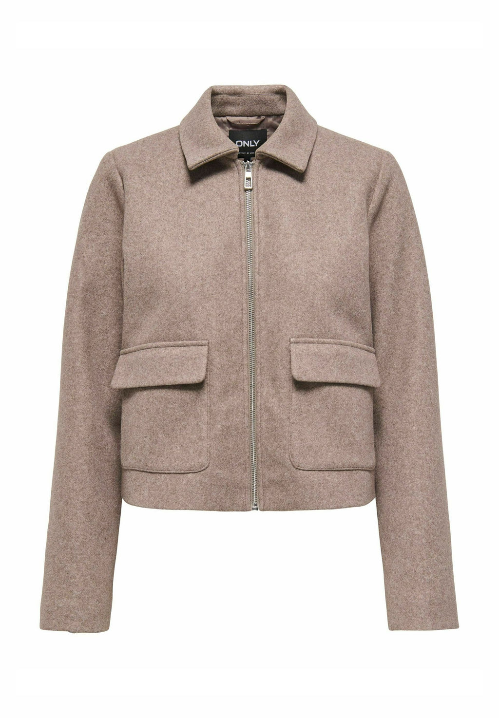 ONLY ONLVELA ZIP SHORT JACKET OTW