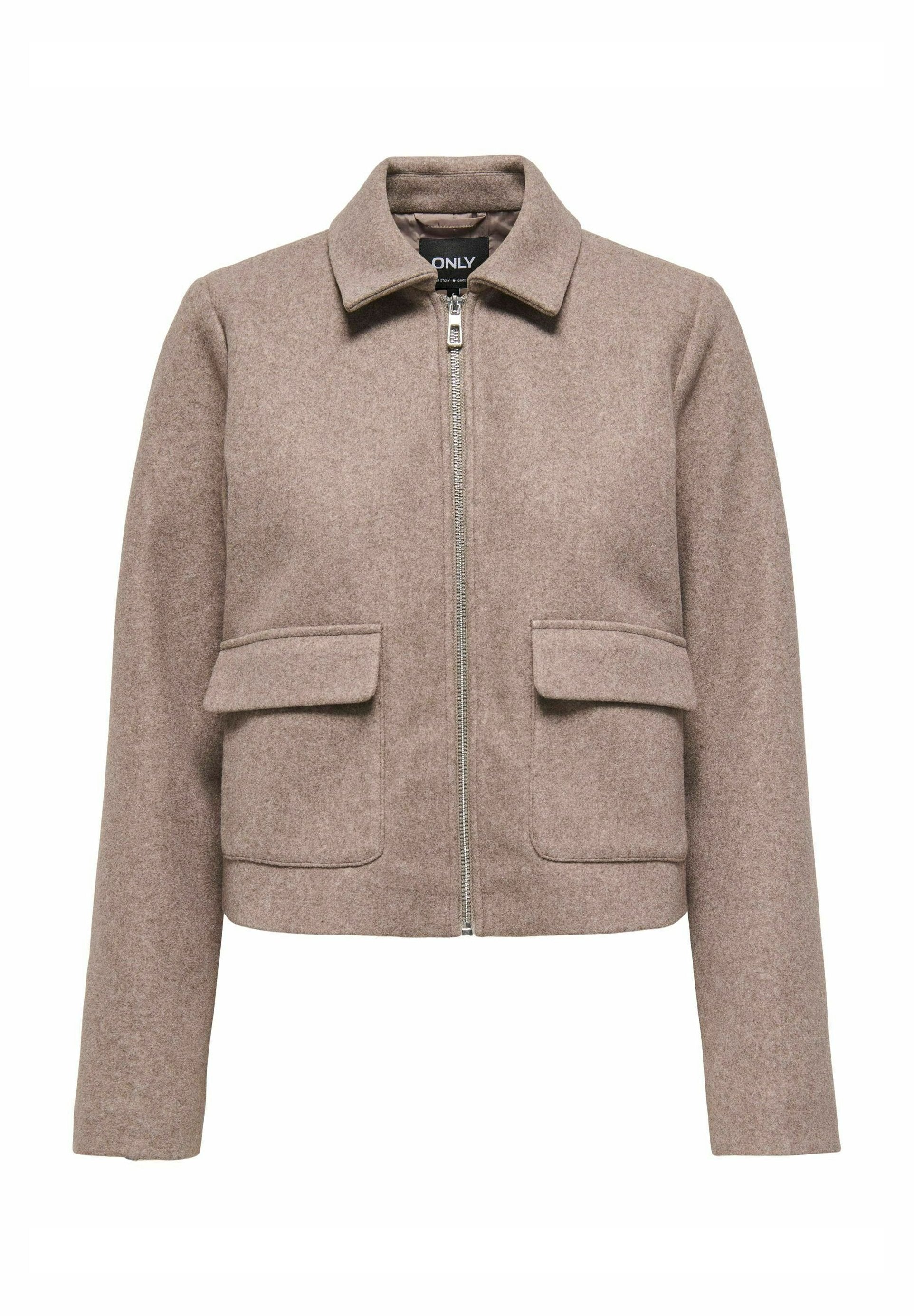 ONLY ONLVELA ZIP SHORT JACKET OTW