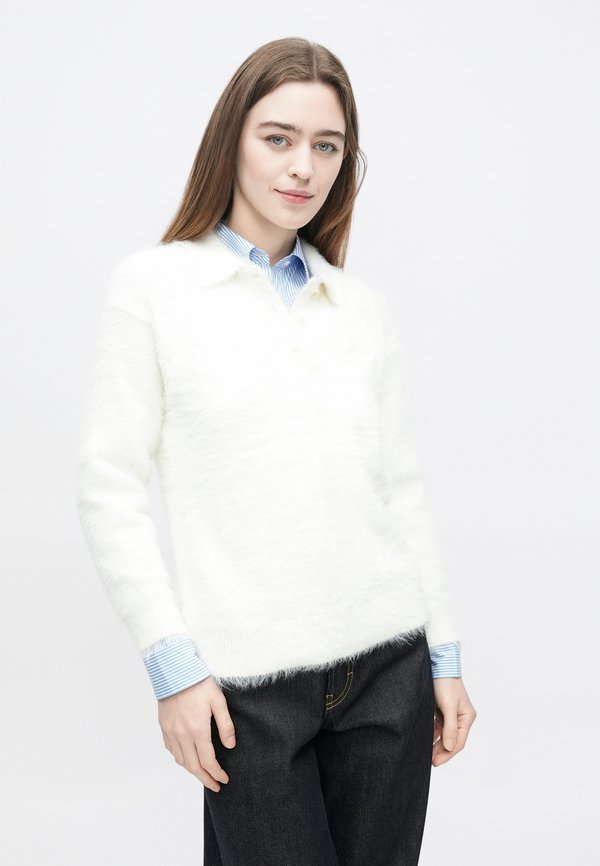 Calvin Klein Jeans FUZZY NOVELTY LS POLO