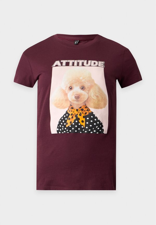 ONLY ONLVIBE GLASSES - Print T-shirt - fig