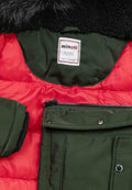 MINOTI PARKA WITH FUR TRIM HOOD
