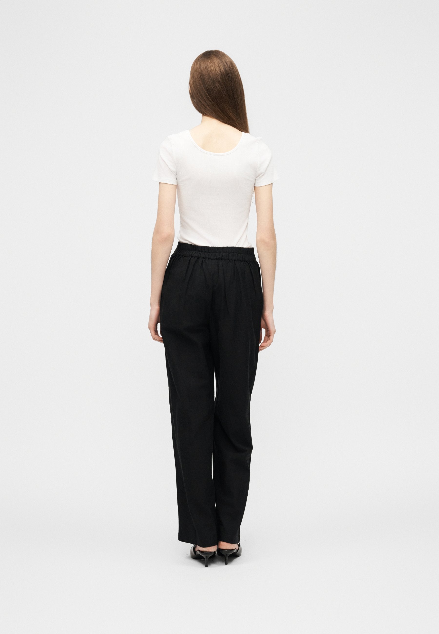 VILA VIPOLLI EMBROIDERED PANTS