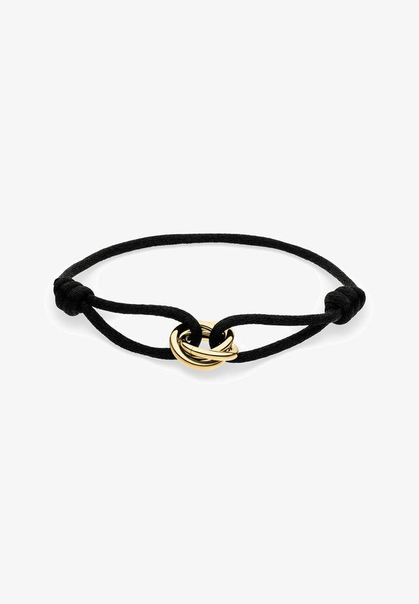s.Oliver TWISTED - Bracelet - schwarz