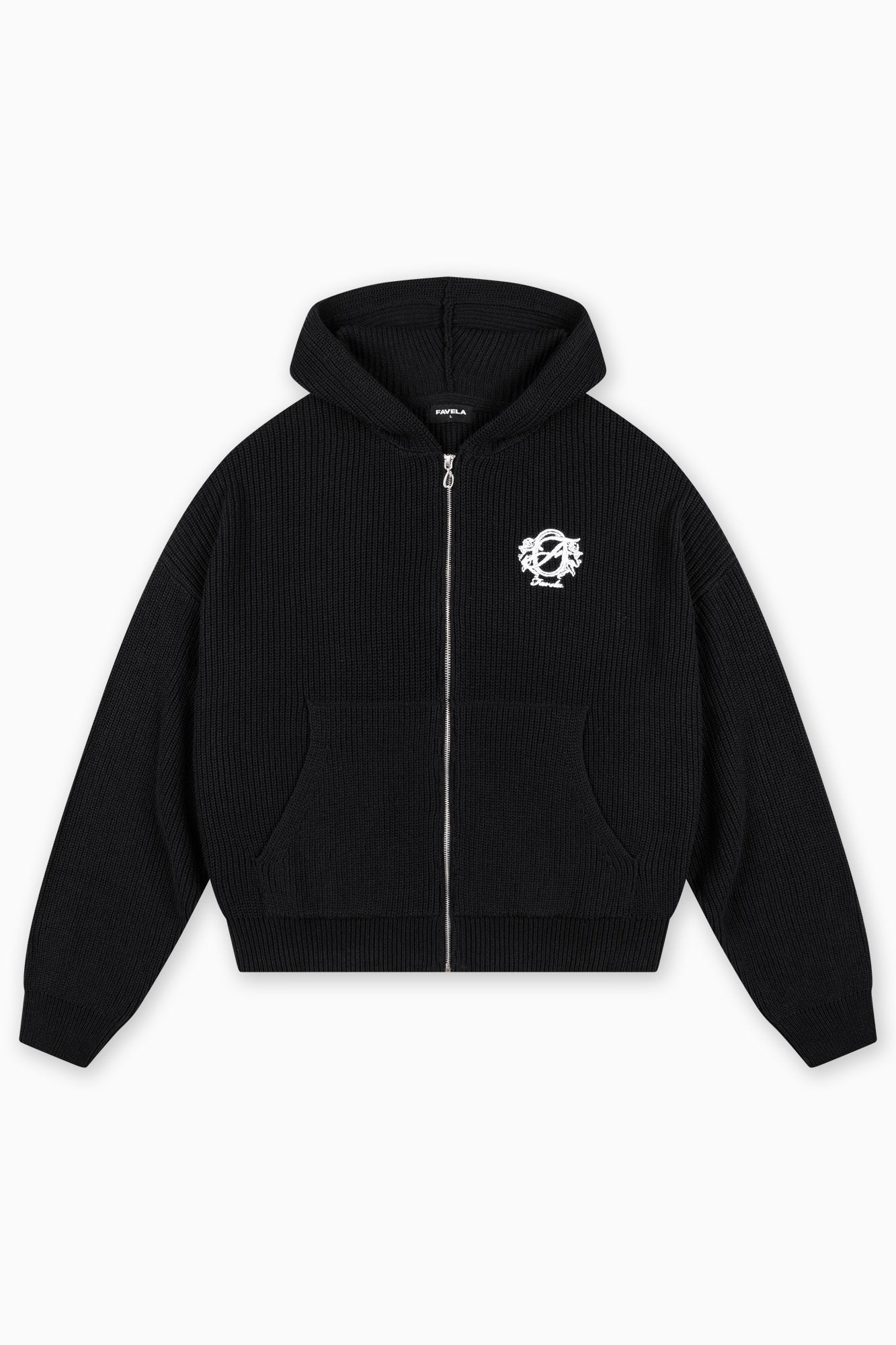 FAVELA EMBROIDERY FRONT ZIP UNISEX